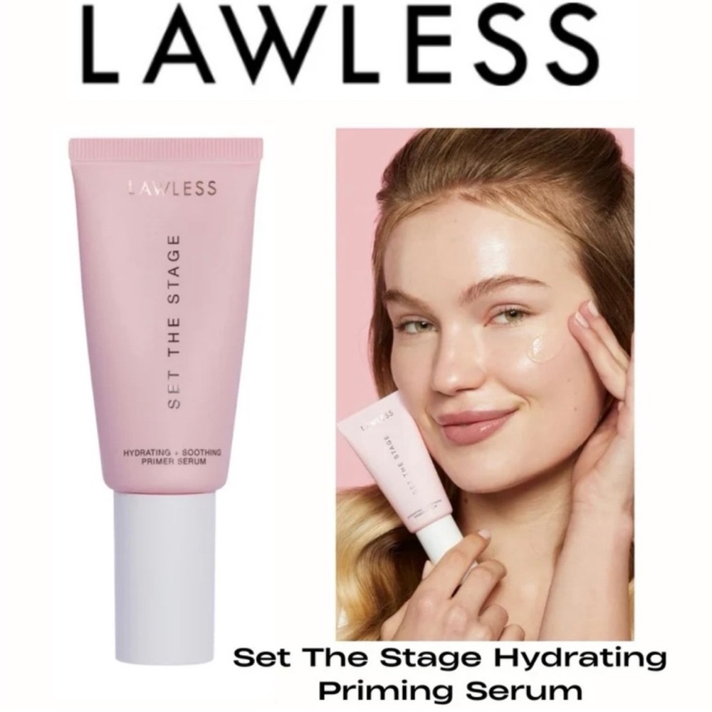 LAWLESS Set the Stage Hydrating + Soothing Primer Serum NIB